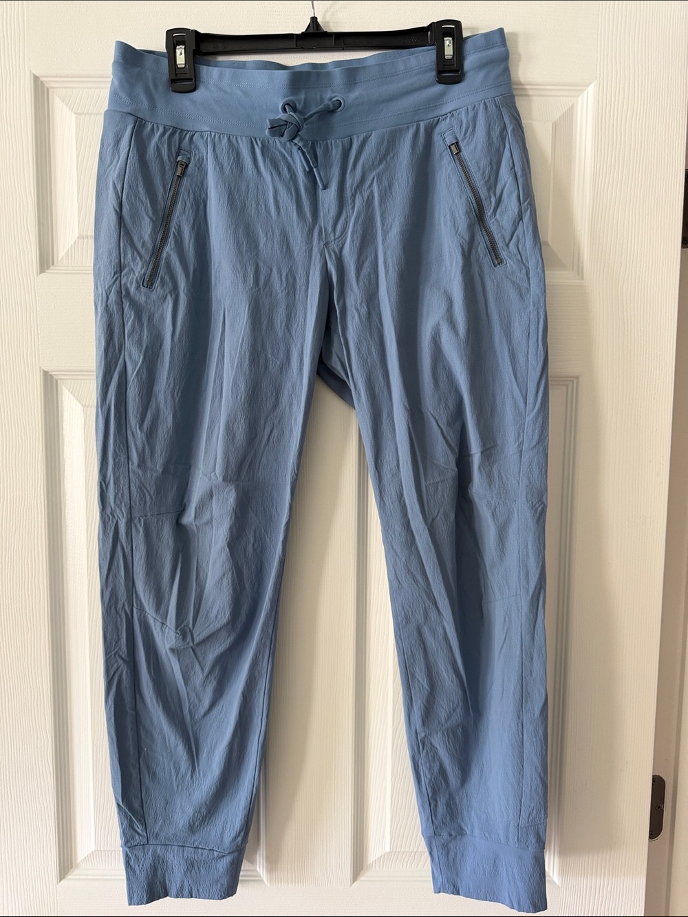 Athleta Trekkie North Jogger Pants Blue Gray Women's Size 10